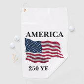 アメリカ建国250年記念フラグ ゴルフタオル (インサイチュ)