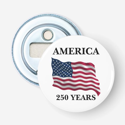 アメリカ建国250年記念フラグ 栓抜き (正面)