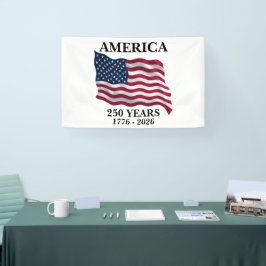 アメリカ建国250年記念フラグ 横断幕