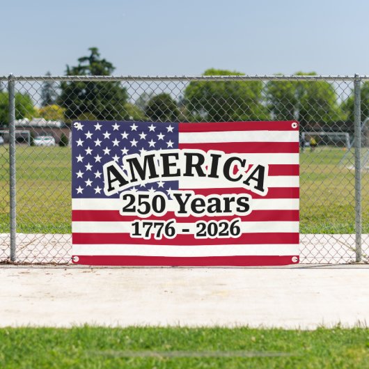 アメリカ建国250年記念フラグ 横断幕 (インサイチュ)