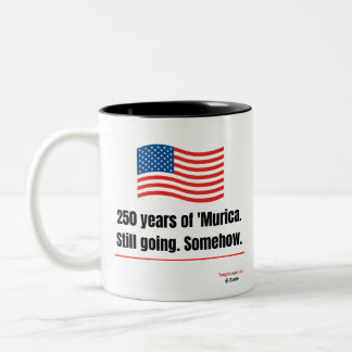 アメリカ建国250年記念マグカップ ツートーンマグカップ