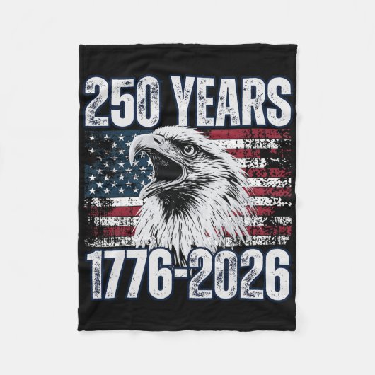 アメリカ建国250年記念四半期ミレニアム フリースブランケット (正面)