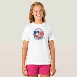 アメリカ建国250年開拓者スピリッツ 半袖レディース Tシャツ