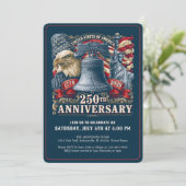 アメリカ建国250年 アメリカ独立半二百五十周年 招待状 (スタンド正面)