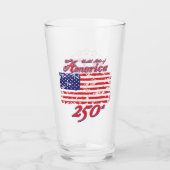 アメリカ建国250年 タンブラーグラス (正面)