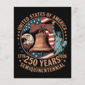アメリカ建国250年 チラシ (裏面)