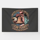 アメリカ建国250年 横断幕 (横)