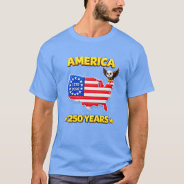 アメリカ建国250年 -14 Tシャツ