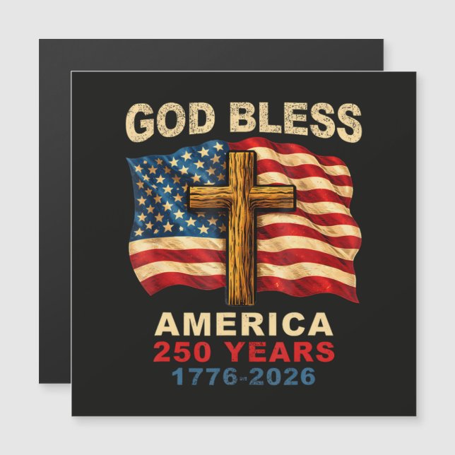 アメリカ建国250年 1776-2026 神の祝福 (正面/裏面)