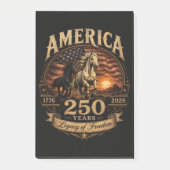 アメリカ建国250年 1776 2026 記念 ポストイット (正面)