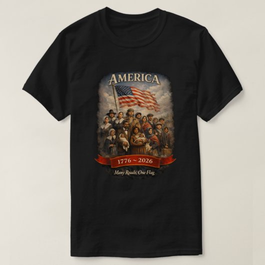 アメリカ建国250年 -27 Tシャツ (デザイン正面)