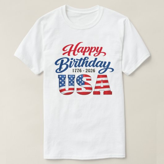 アメリカ建国250年 -31d Tシャツ (デザイン正面)