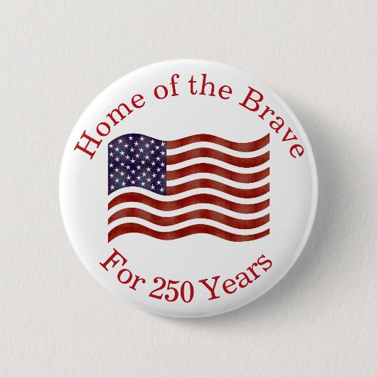 アメリカ建国250年 #34 缶バッジ (正面)