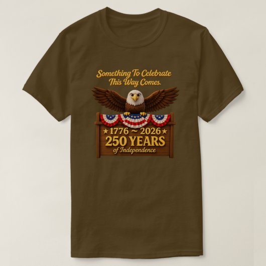 アメリカ建国250年 -36 Tシャツ (デザイン正面)