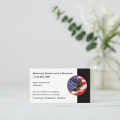 アメリカ建築テーマ 名刺 (スタンド正面)