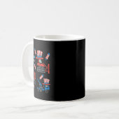 アメリカ建築7月4日よちよちよちよちよちよち コーヒーマグカップ (正面左)