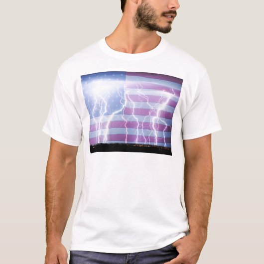 アメリカ強力の Tシャツ (正面)