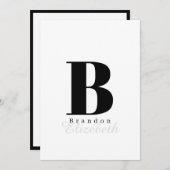 アメリカ恋しく思クラウンフラットノートカード – スカイブラック ノートカード (正面/裏面)