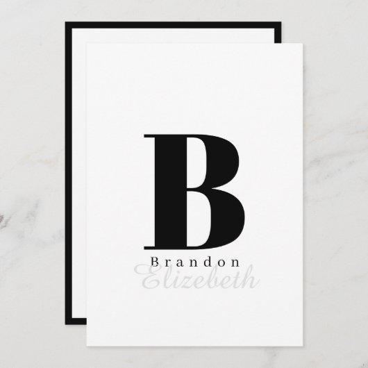 アメリカ恋しく思クラウンフラットノートカード – スカイブラック ノートカード (正面/裏面)