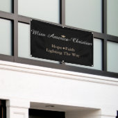 アメリカ恋しく思クリスチャン型のカスタムバナー 横断幕 (ビルの外側)