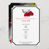 アメリカ恋しく思シルバンバラ賞球賞計画 招待状 (正面/裏面)