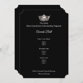 アメリカ恋しく思シルバークラウンアワード賞球団 招待状 (正面/裏面)