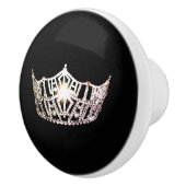 アメリカ恋しく思シルバークラウンセラミックキャビネットのノブ セラミックノブ (右)