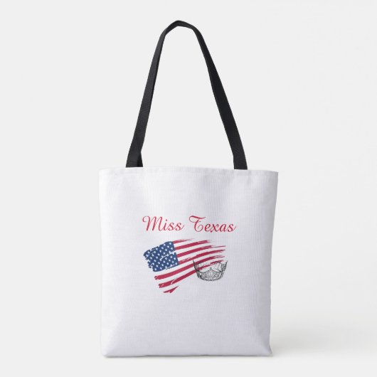 アメリカ恋しく思シルバークラウントートバッグ大型アメリカ国旗 トートバッグ (裏面)