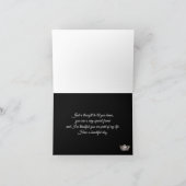 アメリカ恋しく思シルバークラウンノートカー考えドの カード (内部)