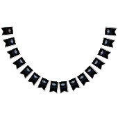 アメリカ恋しく思シルバークラウンパーティーバンティングバナー バンティングフラッグ (全)