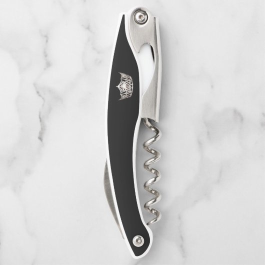 アメリカ恋しく思シルバークラウンページャントコルクねじ ソムリエナイフ (裏面)