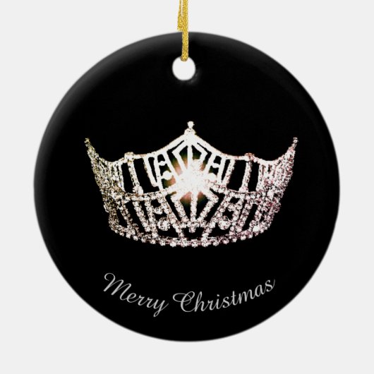 アメリカ恋しく思シルバークラウンラウンドオーナメント セラミックオーナメント (裏面)