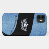 アメリカ恋しく思シルバークラウンiPhone 11ケース Case-Mate iPhoneケース (裏面(横))