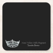 アメリカ恋しく思スタイルエグゼクティブ紙コースター スクエアペーパーコースター (正面)