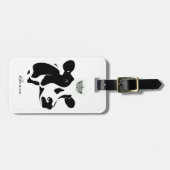 アメリカ恋しく思スタイルカウクラウンラゲッジタグ ラゲッジタグ (正面横)