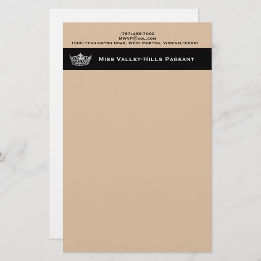 アメリカ恋しく思スタイルカスタムカスタム紙 便箋 (正面/裏面)