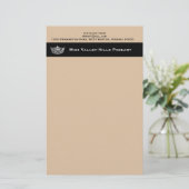 アメリカ恋しく思スタイルカスタムカスタム紙 便箋 (スタンド正面)