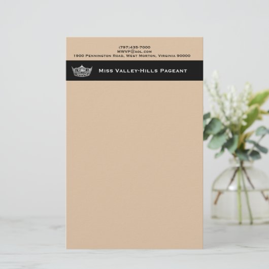 アメリカ恋しく思スタイルカスタムカスタム紙 便箋 (スタンド正面)