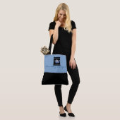 アメリカ恋しく思スタイルカスタムカラークラウントート トートバッグ (モデル)