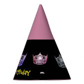 アメリカ恋しく思スタイルガールズクラウンパーティーハット パーティーハット (右)