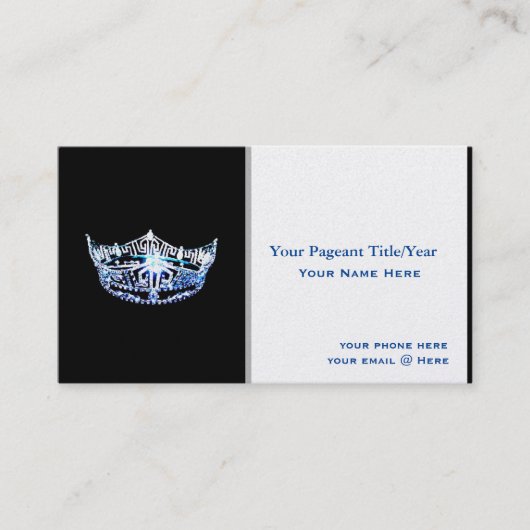 アメリカ恋しく思スタイルクラウンカスタム名刺 名刺 (正面)