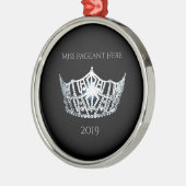 アメリカ恋しく思スタイルクラウンクリスマスオーナメント メタルオーナメント (左)