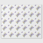 アメリカ恋しく思スタイルクラウンレインボーギフトラップ ラッピングペーパー (フラット)