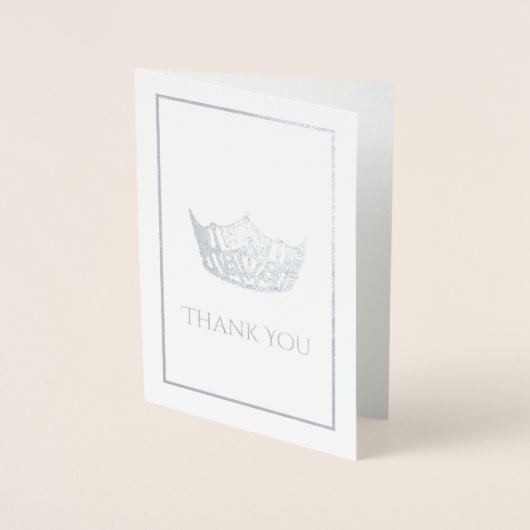 アメリカ恋しく思スタイルクラウン 箔カード (正面)