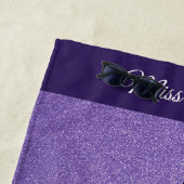 アメリカ恋しく思スタイルグリッターページェントビーチタオル ビーチタオル (インサイチュ)