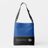 アメリカ恋しく思スタイルシルバークラウンバッグ クロスボディバッグ (裏面)