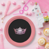 アメリカ恋しく思スタイルピンクコーラル9"紙プレート ペーパープレート (パーティー)