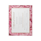 アメリカ恋しく思スタイルページェント証明書 – 実績 ノートパッド (回転)