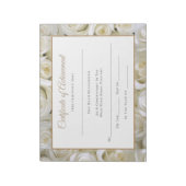 アメリカ恋しく思スタイルページェント証明書 – 実績 ノートパッド (回転)