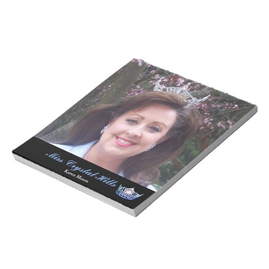 アメリカ恋しく思スタイルページャントクラウンオートグラフパッド ノートパッド (回転)